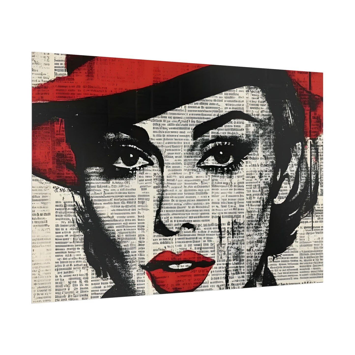 Retro Pop Culture Poster 3- Fashion Inspiration, Retro Wall Art