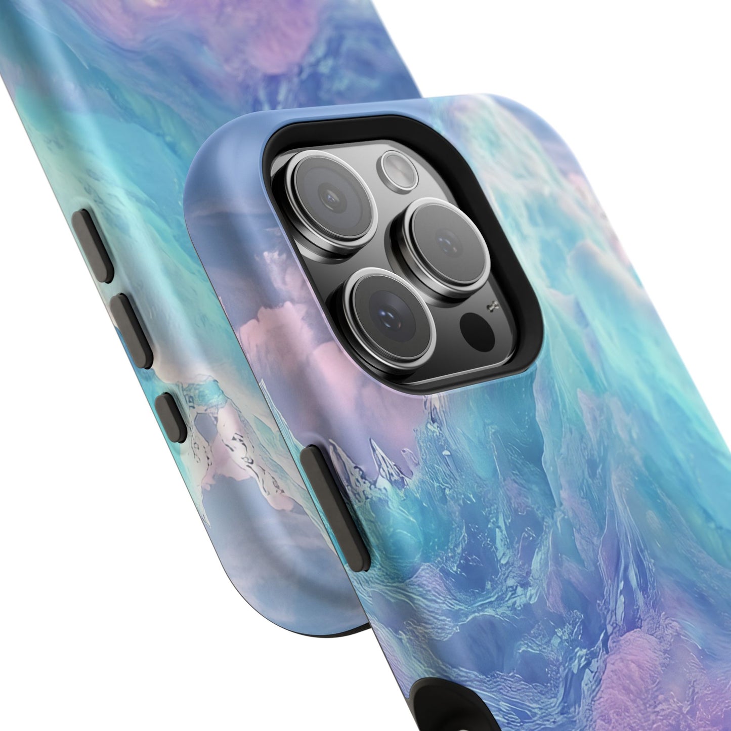 Phone Case - Colorful Abstract Waves Design