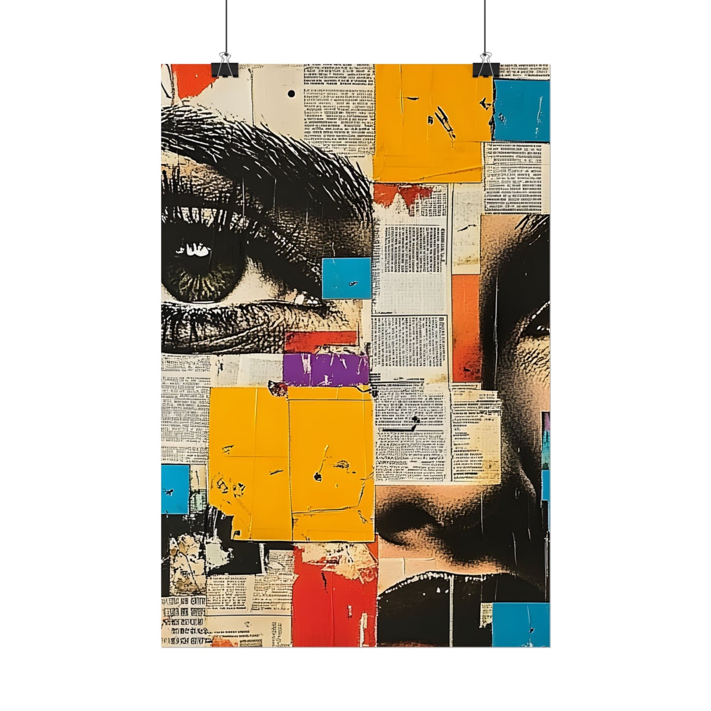 Wall Art Poster - Retro Pop Culture Woman 15