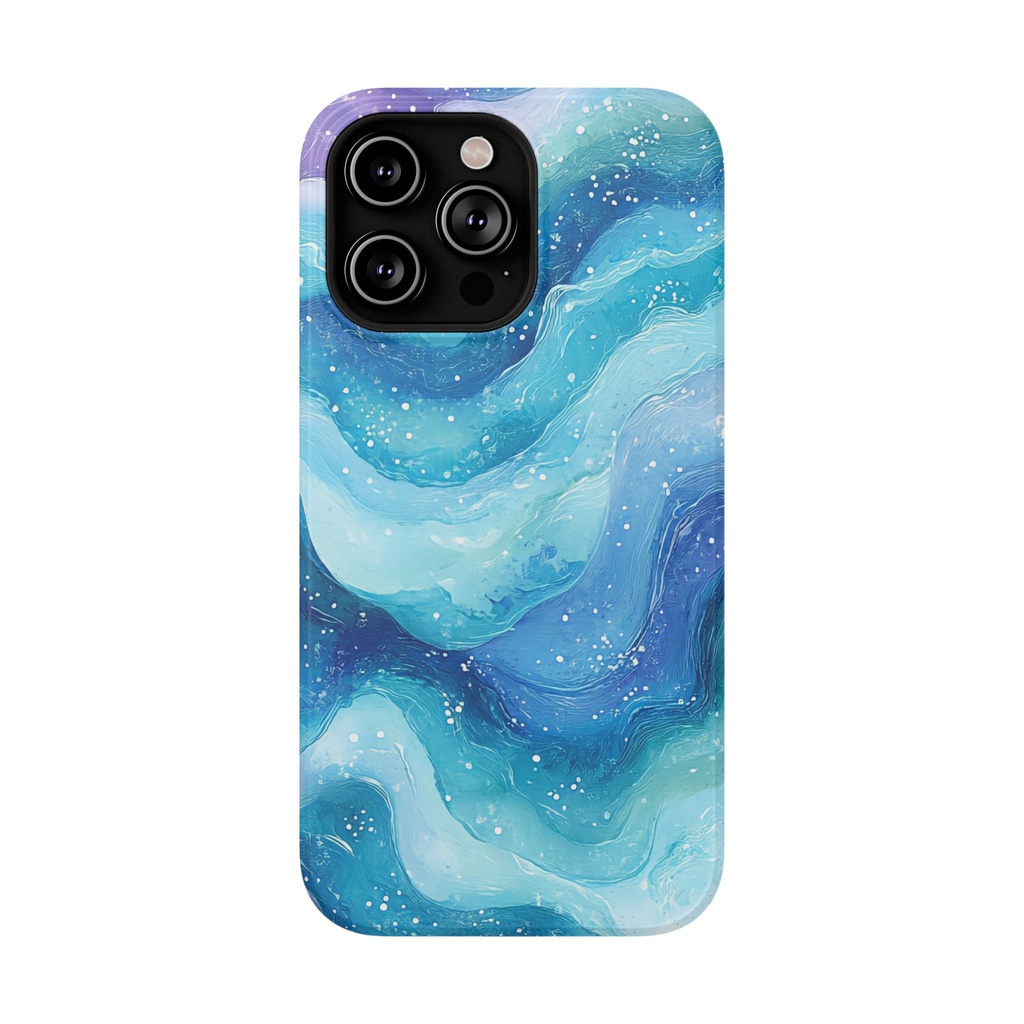 Ocean Wave Impact-Resistant Phone Case - Stylish and Durable Design