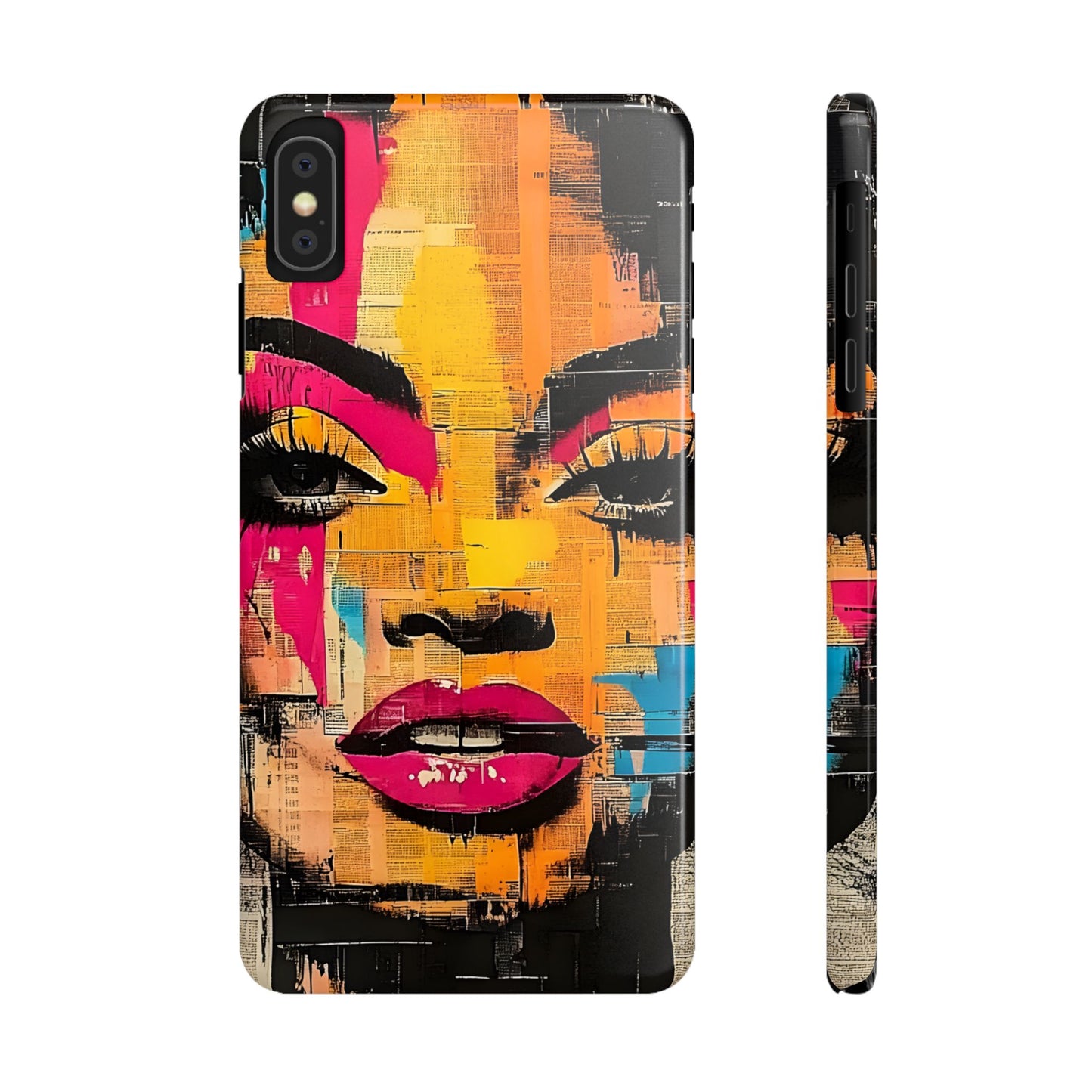 Retro Pop Culture Woman 1 - Phone Case