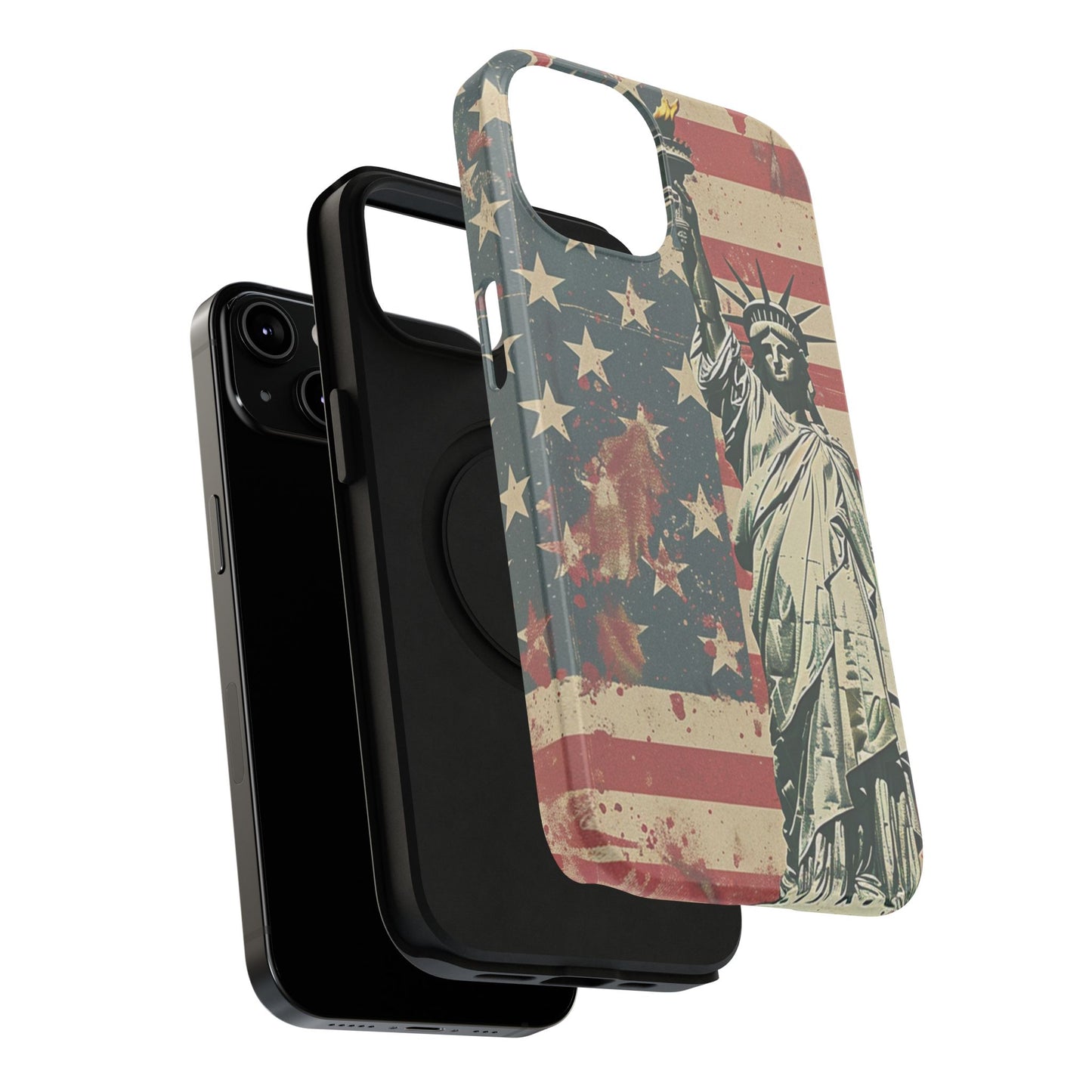 Liberty-Inspired Phone Case - Patriotic Design