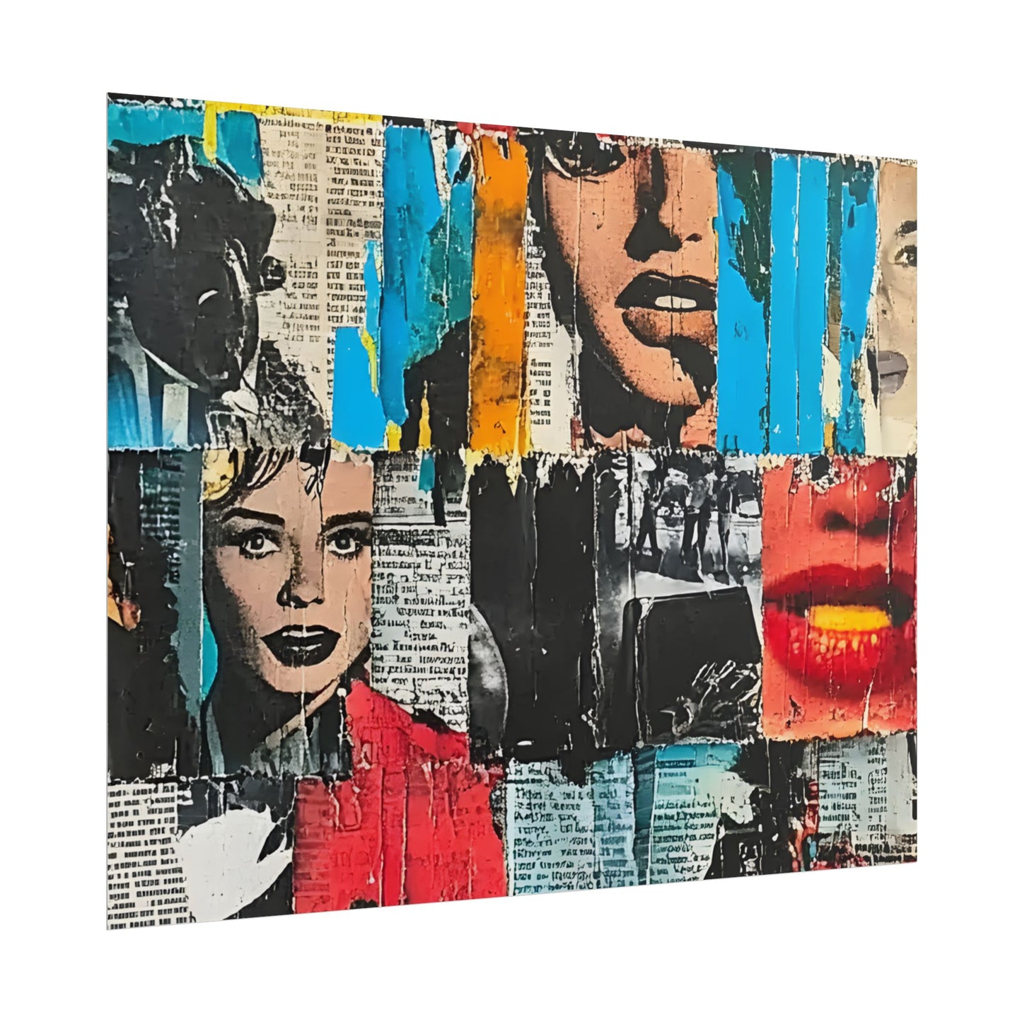 Retro Pop Culture Girl 7 - wall art