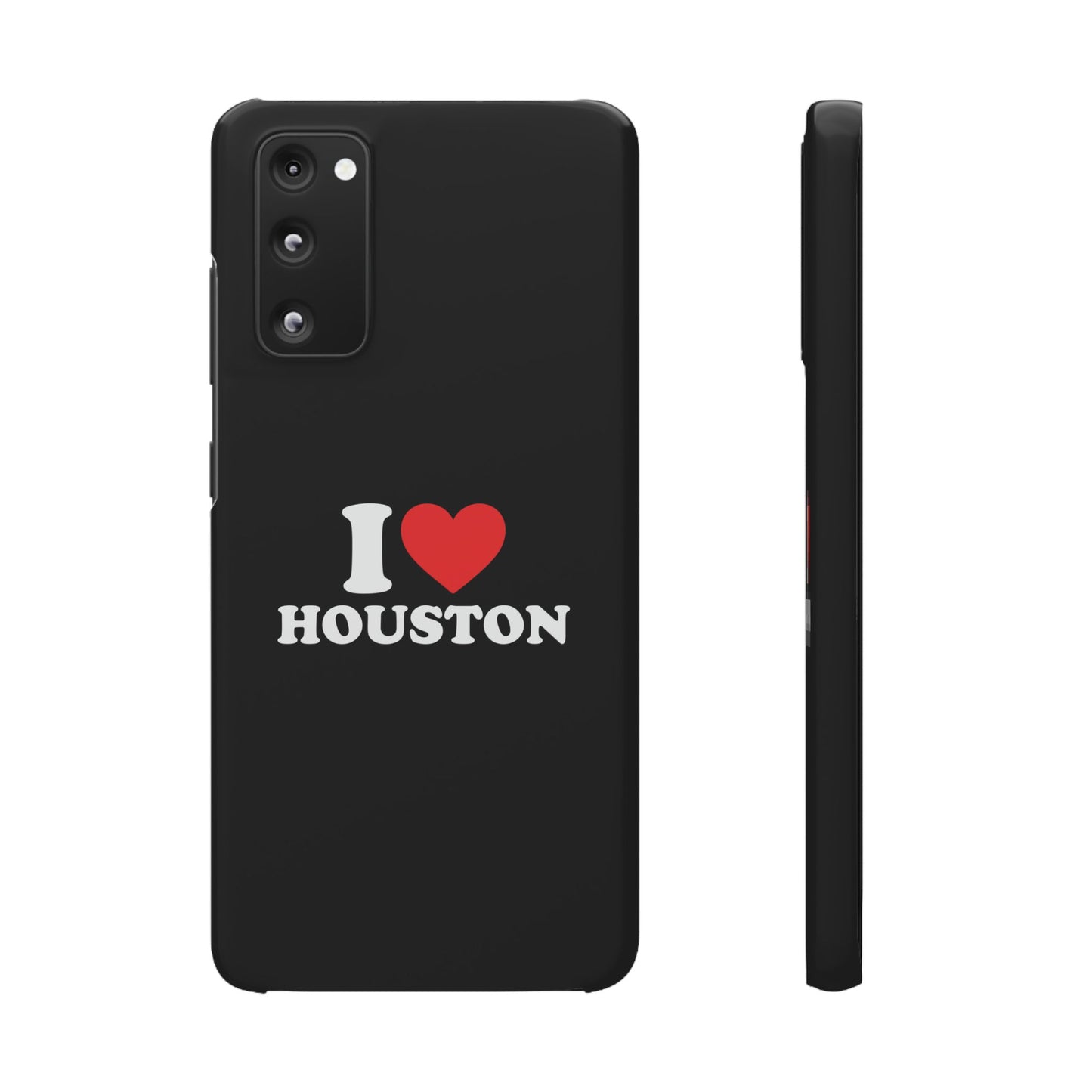 I Love Houston Snap Case Phone Cover