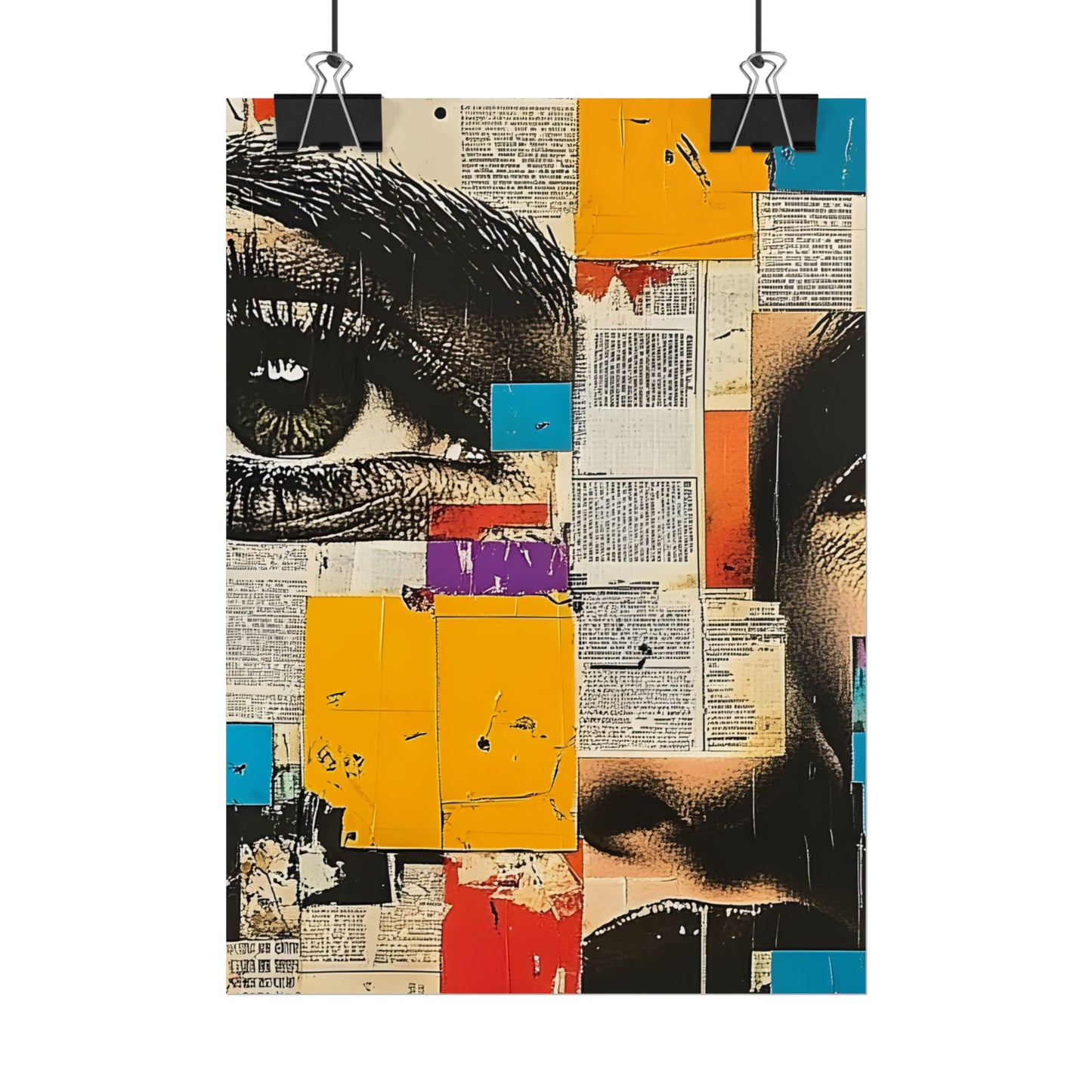 Wall Art Poster - Retro Pop Culture Woman 15