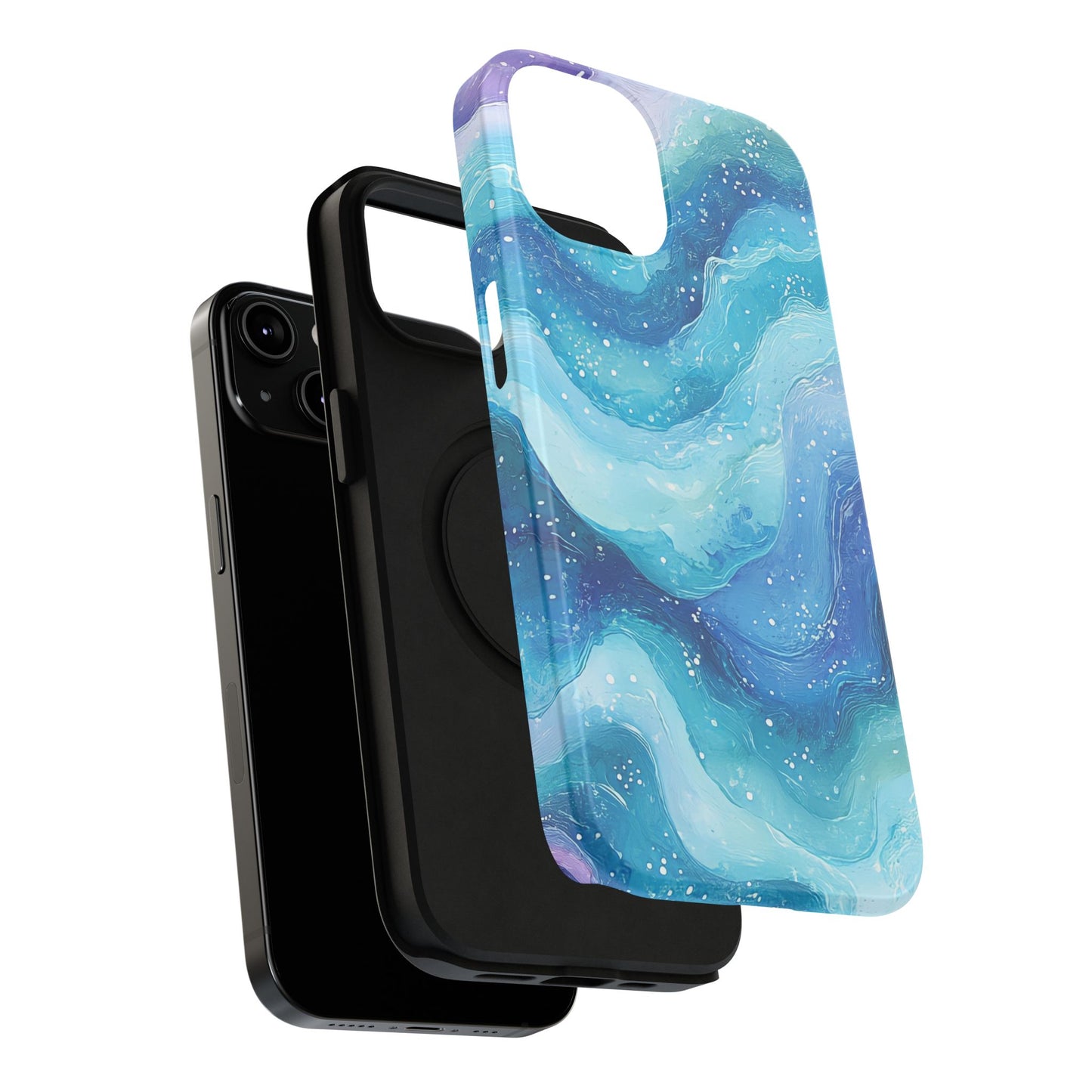 Ocean Wave Impact-Resistant Phone Case - Stylish and Durable Design