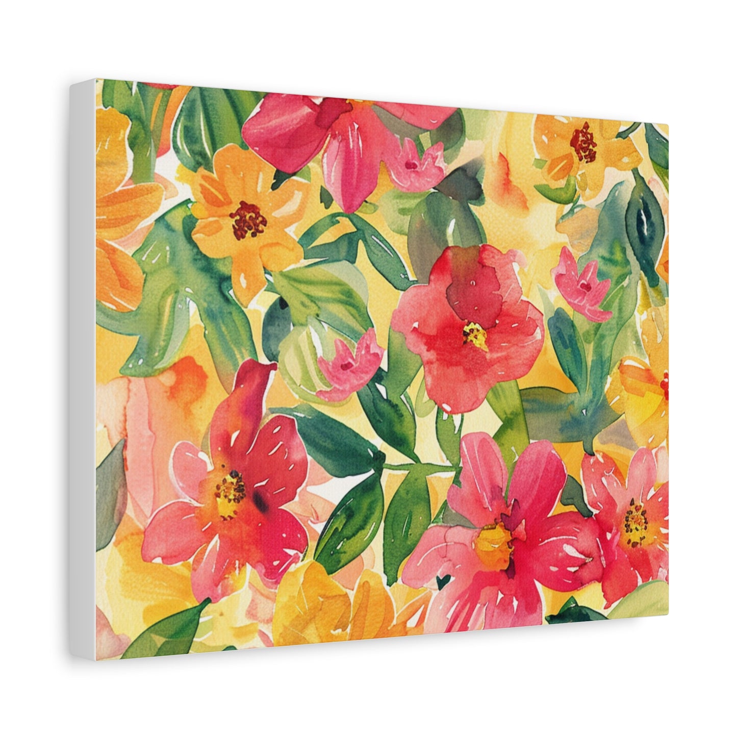 Floral Matte Canvas