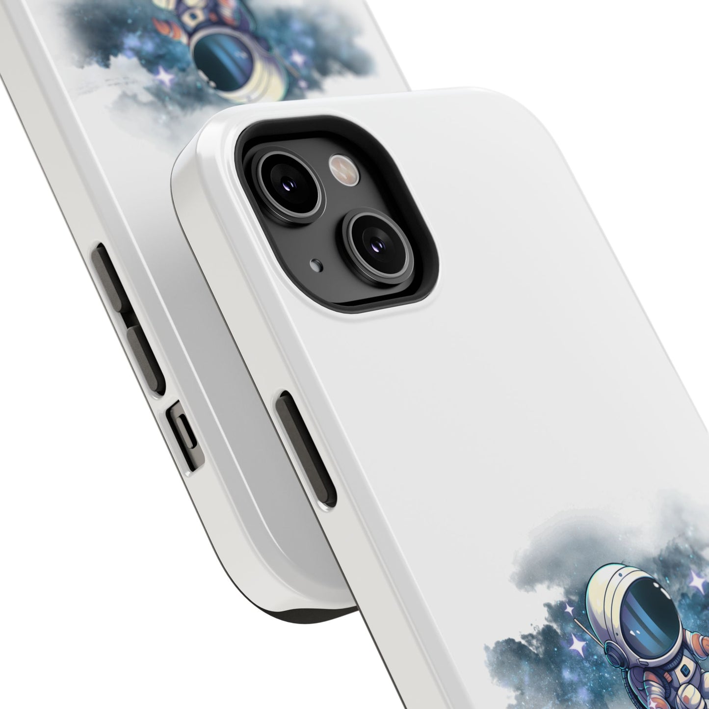 Astronaut Phone Case - "Houston, Please Call My Mom" Impact-Resistant Cover for Space Lovers