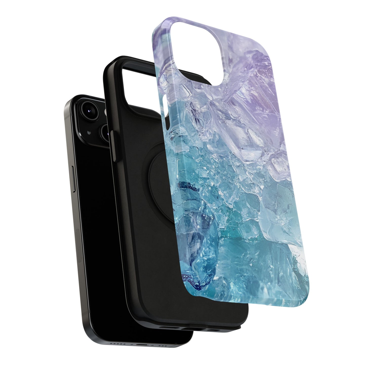 Crystal-Patterned Impact-Resistant Phone Case | Stylish Protection for Adventurers