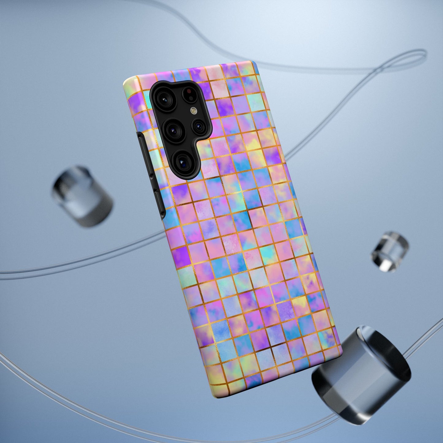 Colorful Mosaic Impact-Resistant Phone Case