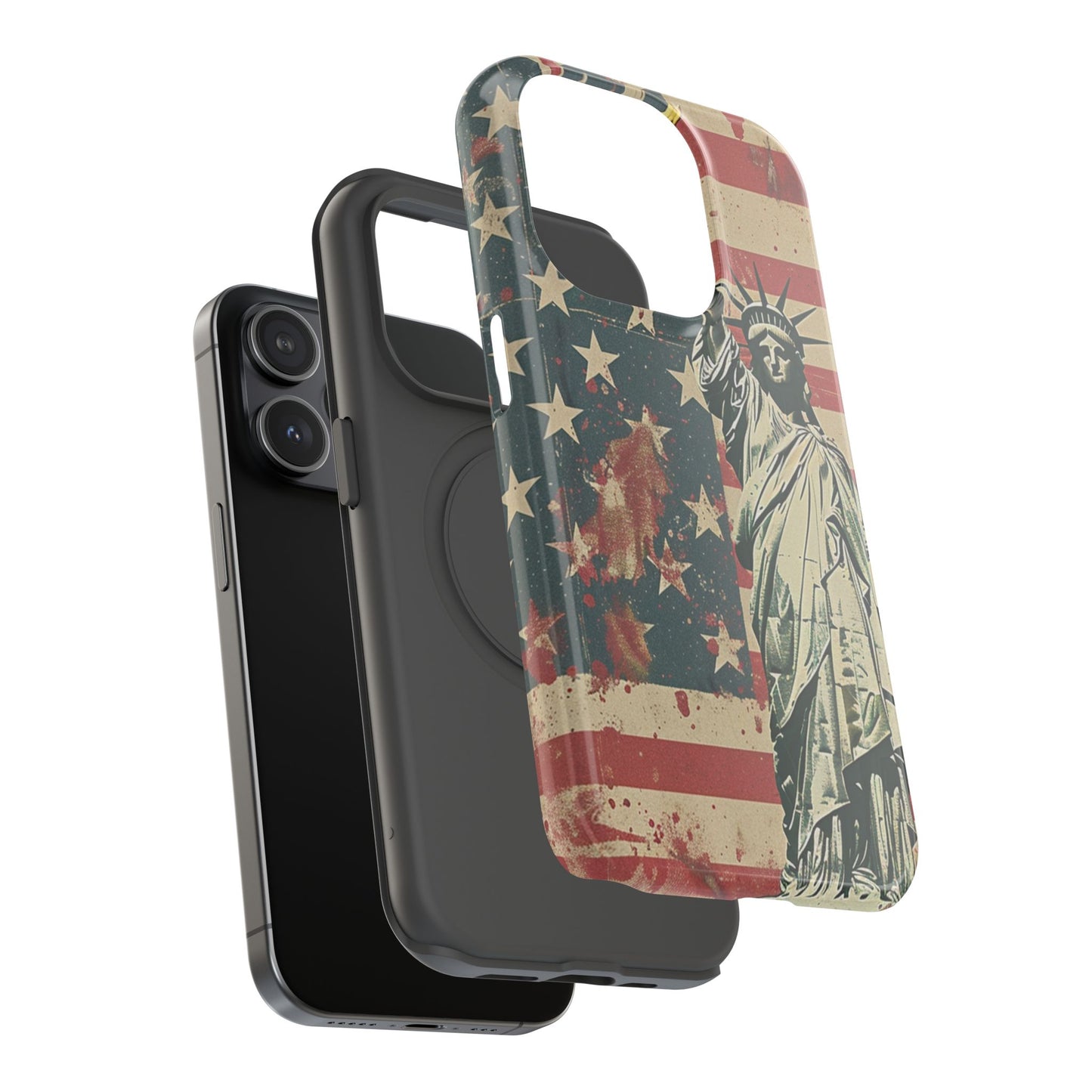 Liberty-Inspired Phone Case - Patriotic Design