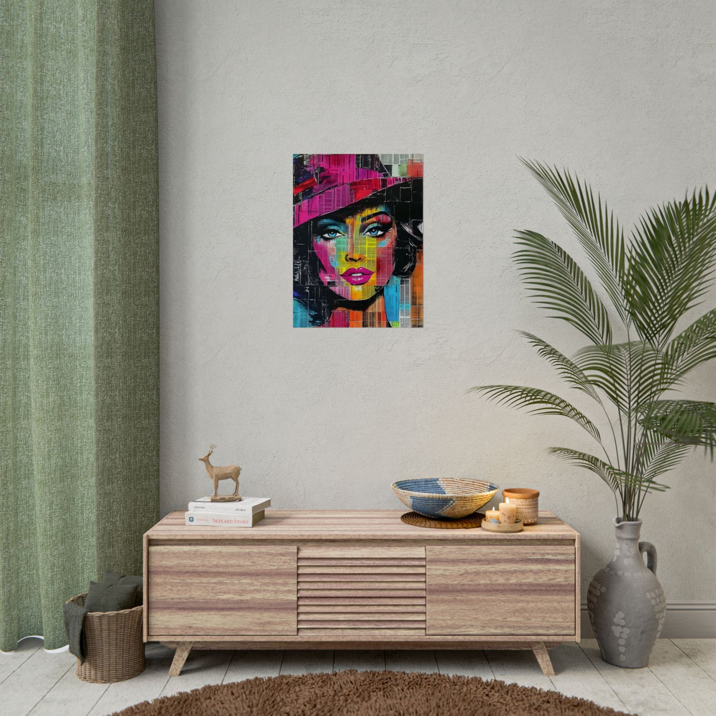 Poster Print Retro Pop Culture Woman 10