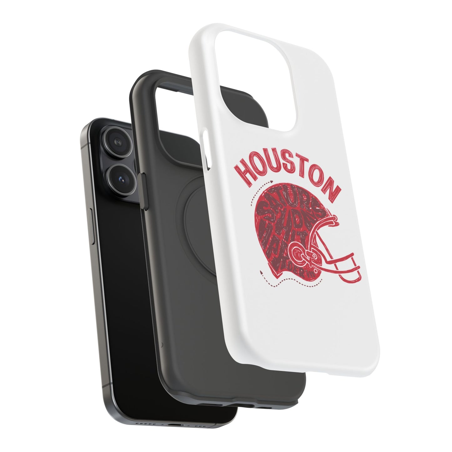 Houston Football Impact-Resistant Phone Case - Durable Design for Fans