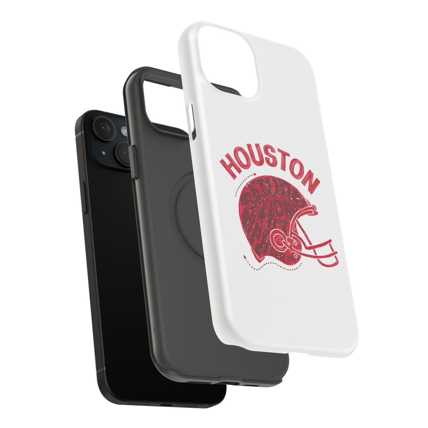 Houston Football Impact-Resistant Phone Case - Durable Design for Fans
