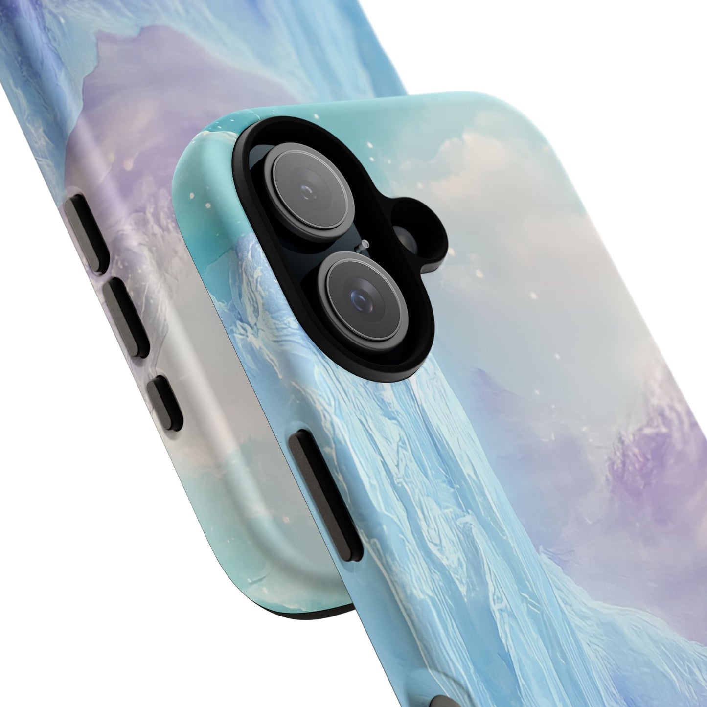Artistic Phone Case with Iceberg Design