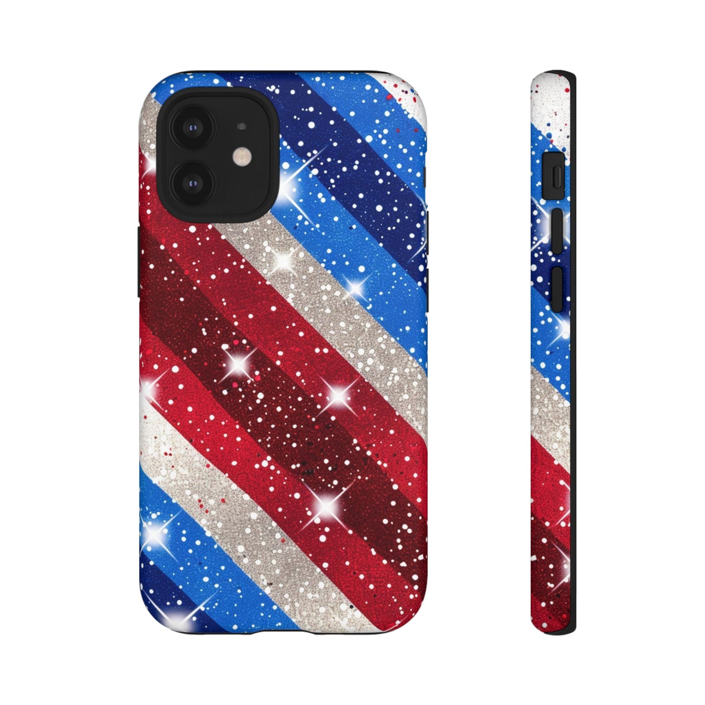 Glittery Patriotic Phone Case - Tough Cases