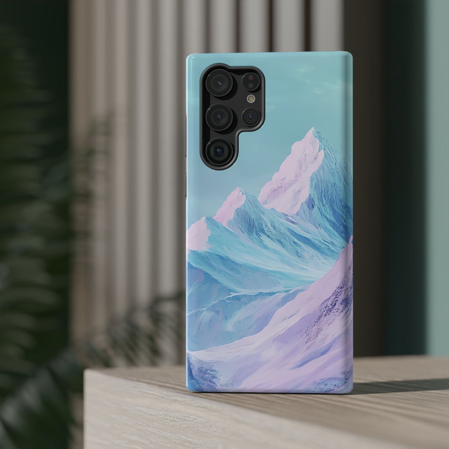 Mountain Landscape Phone Case - Impact-Resistant Protection for Nature Lovers