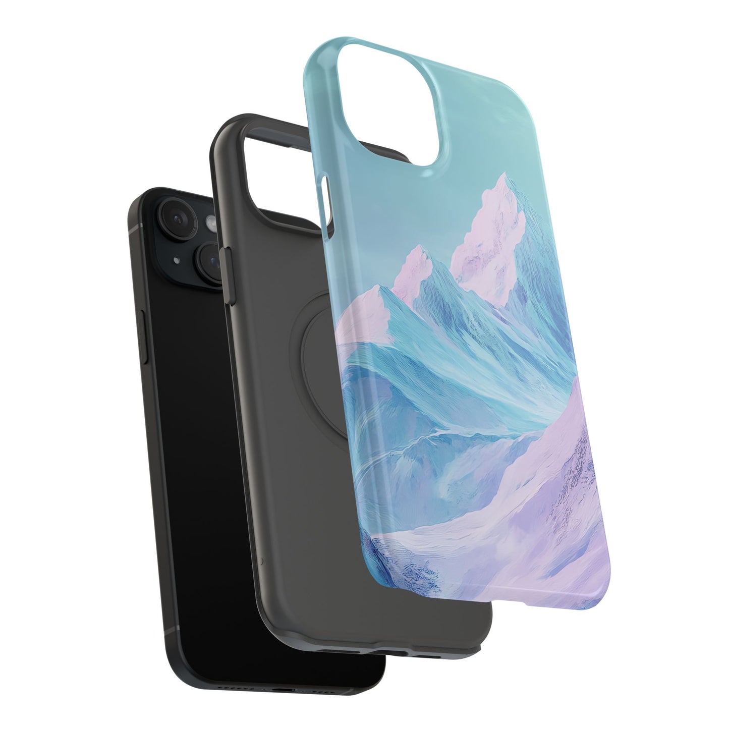 Mountain Landscape Phone Case - Impact-Resistant Protection for Nature Lovers