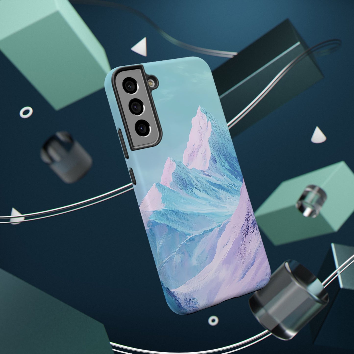 Mountain Landscape Phone Case - Impact-Resistant Protection for Nature Lovers