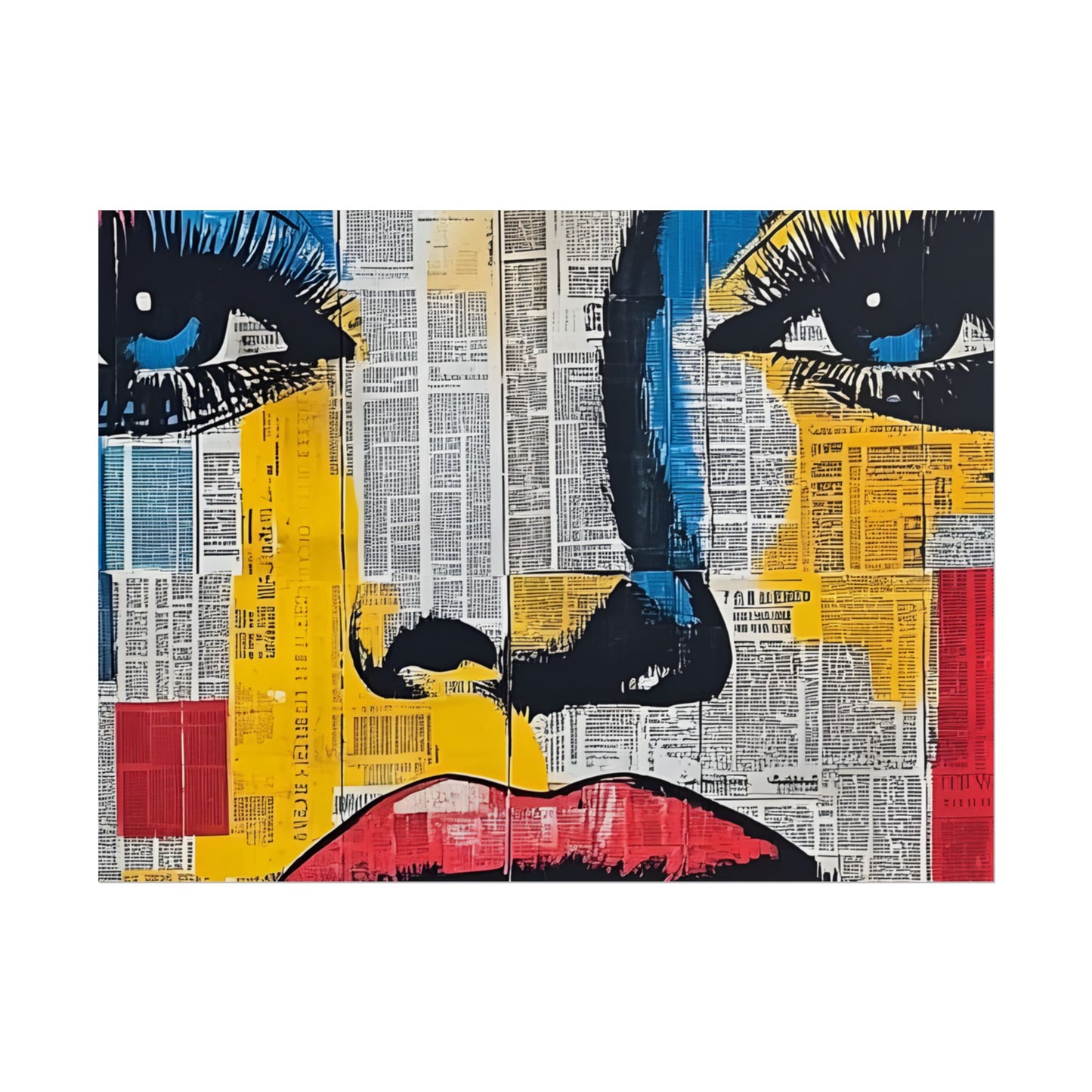 Poster Wall Art - Retro Pop Culture Woman 18 Comic Book Style