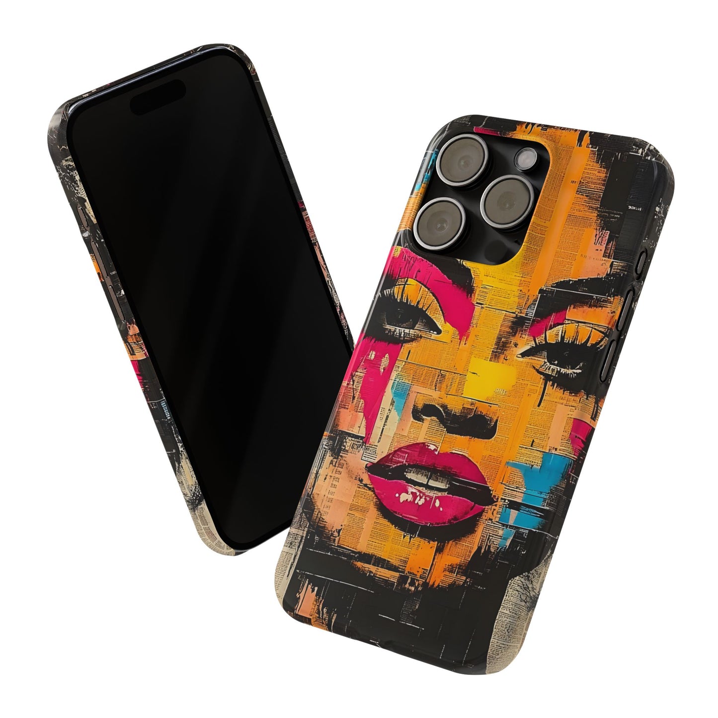 Retro Pop Culture Woman 1 - Phone Case