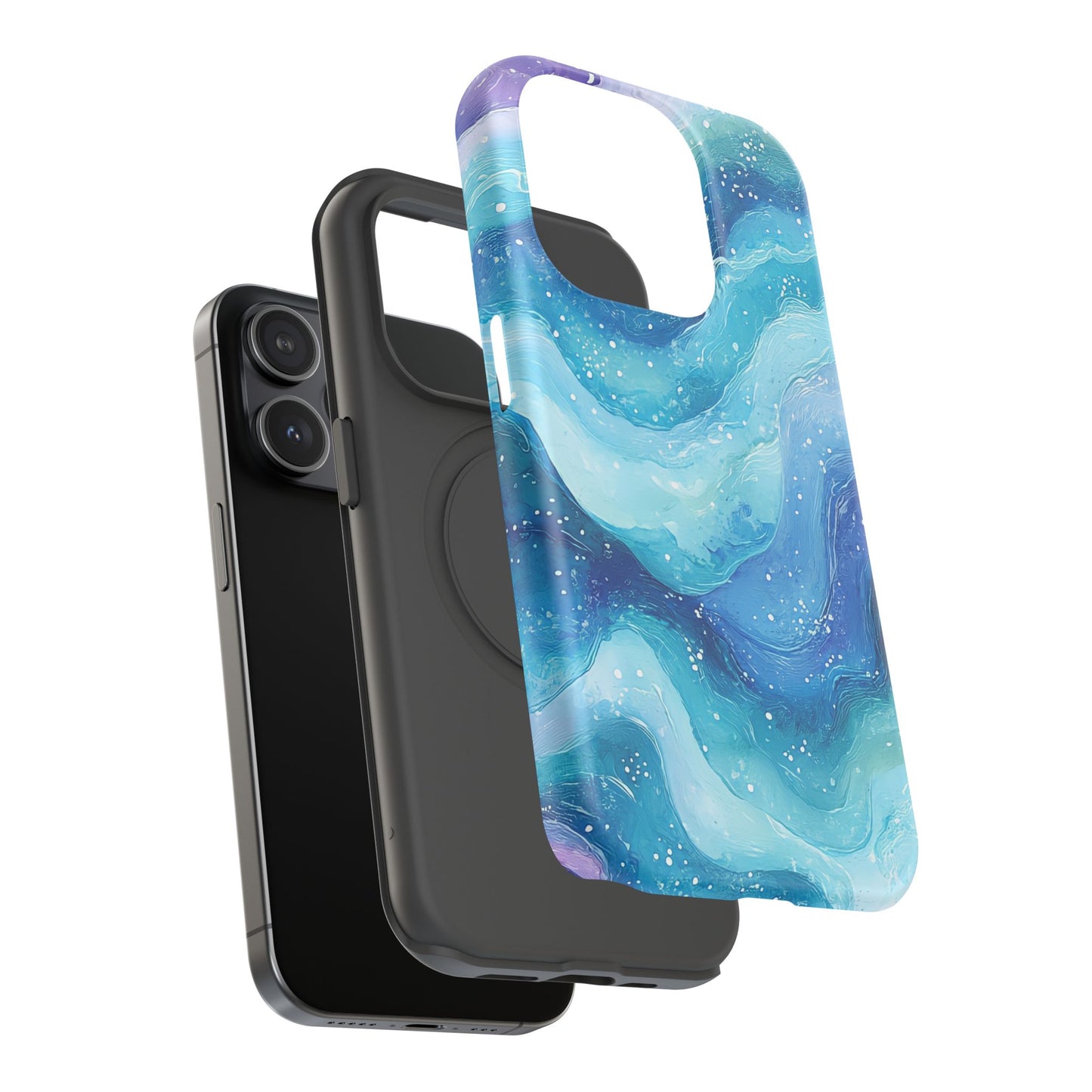 Ocean Wave Impact-Resistant Phone Case - Stylish and Durable Design
