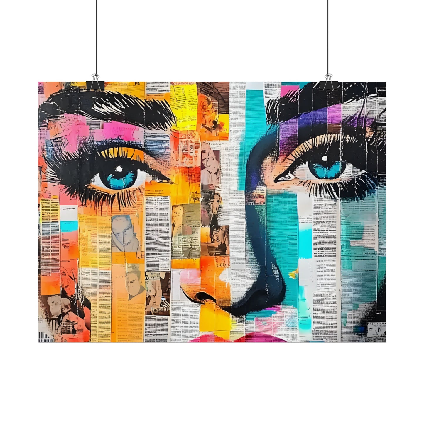 Retro Pop Culture Woman 6-Vibrant Art Wall Decor