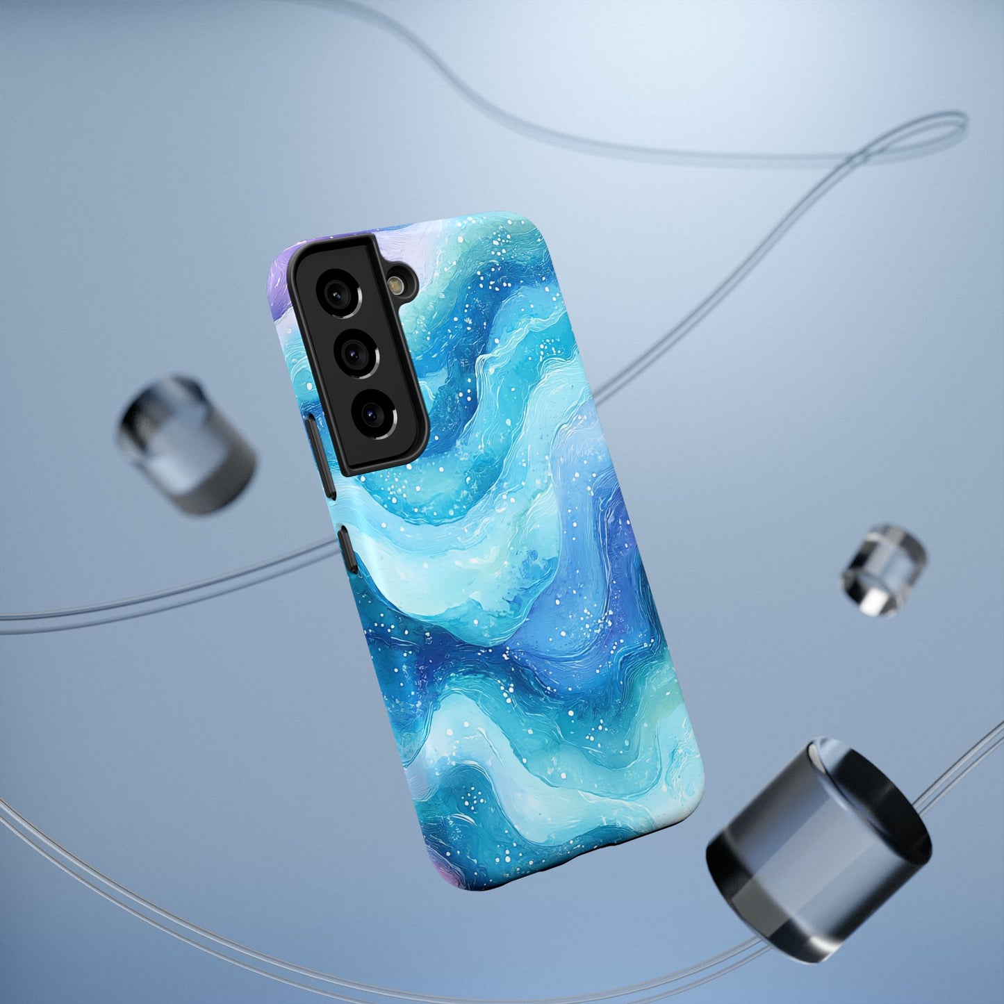 Ocean Wave Impact-Resistant Phone Case - Stylish and Durable Design