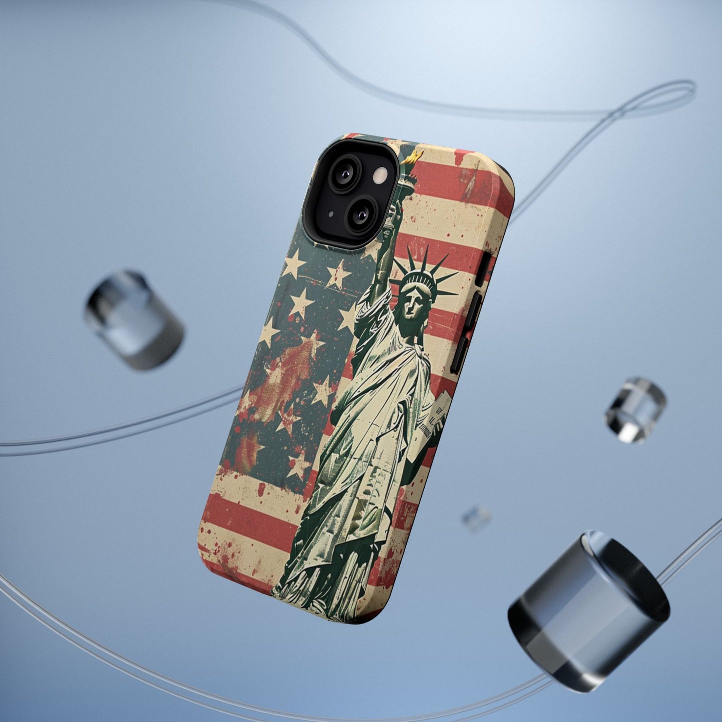 Liberty-Inspired Phone Case - Patriotic Design