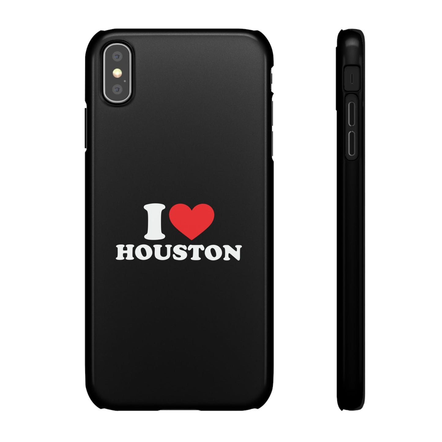 I Love Houston Snap Case Phone Cover