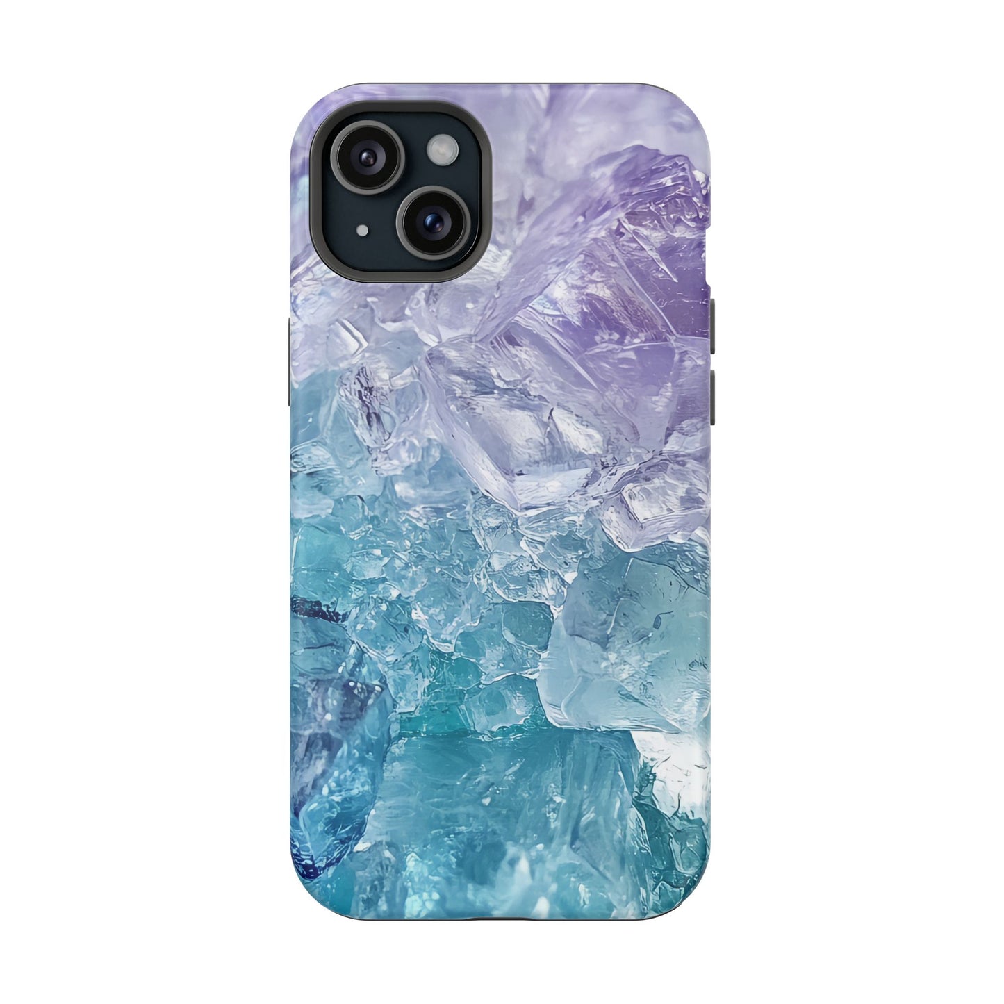 Crystal-Patterned Impact-Resistant Phone Case | Stylish Protection for Adventurers