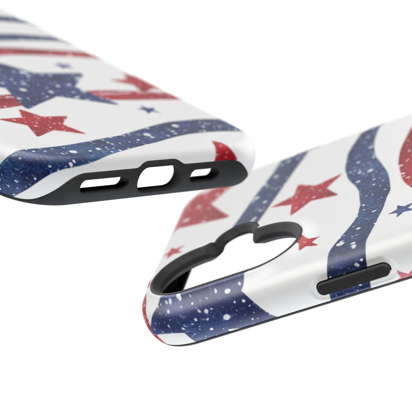Stars & Stripes Design Impact-Resistant Phone Case
