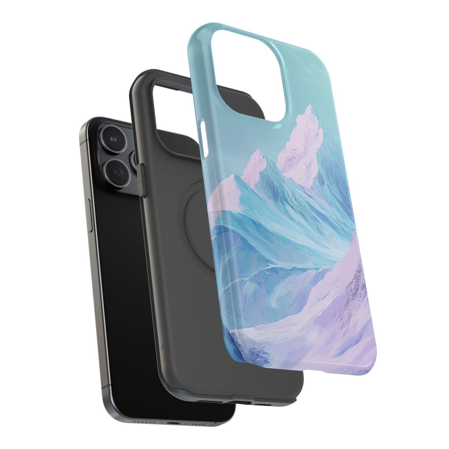 Mountain Landscape Phone Case - Impact-Resistant Protection for Nature Lovers