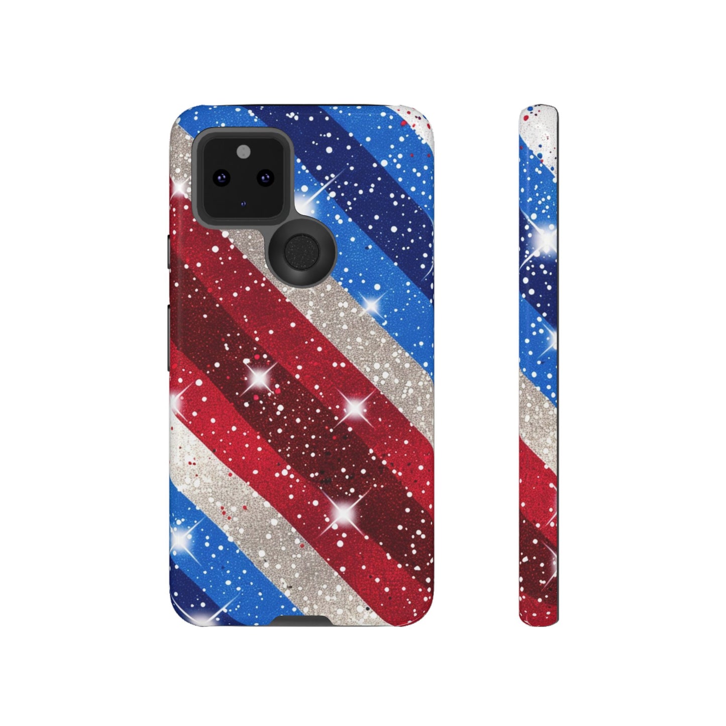 Glittery Patriotic Phone Case - Tough Cases