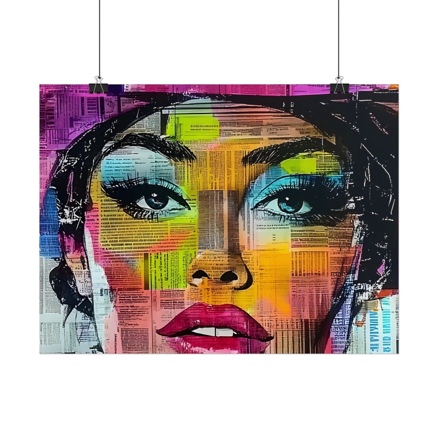 Retro Pop Culture Woman 9 - Wall Art, Retro Art