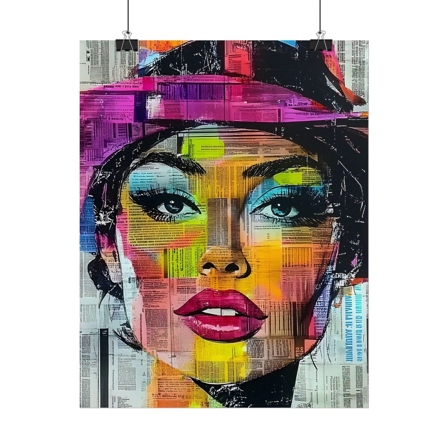 Retro Pop Culture Woman 9 - Wall Art, Retro Art