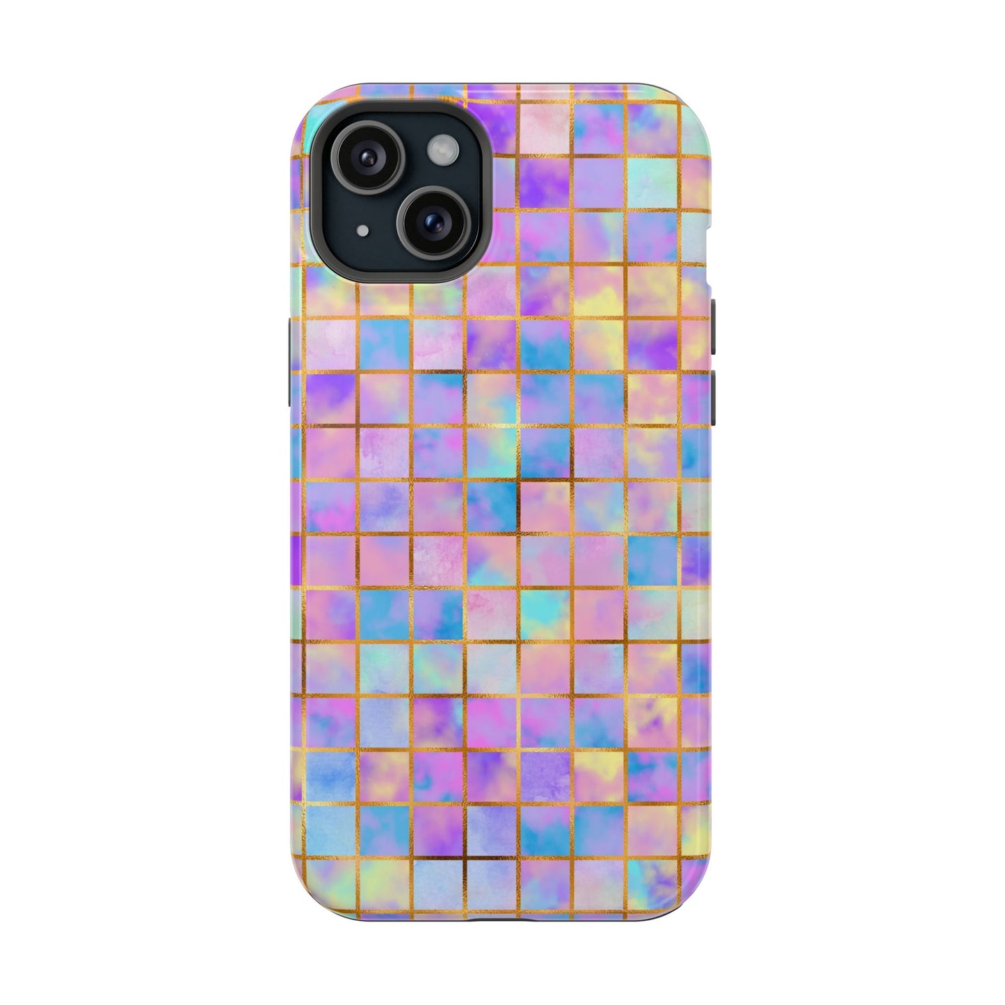 Colorful Mosaic Impact-Resistant Phone Case