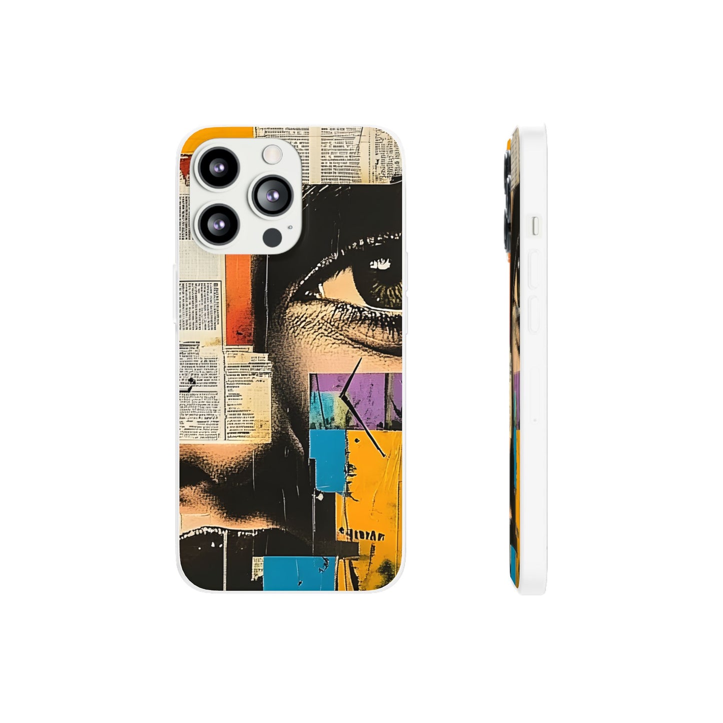 Flexi Phone Case - Retro Pop Culture Woman 3