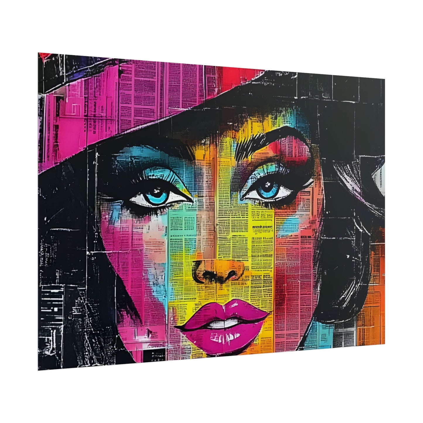 Poster Print Retro Pop Culture Woman 10
