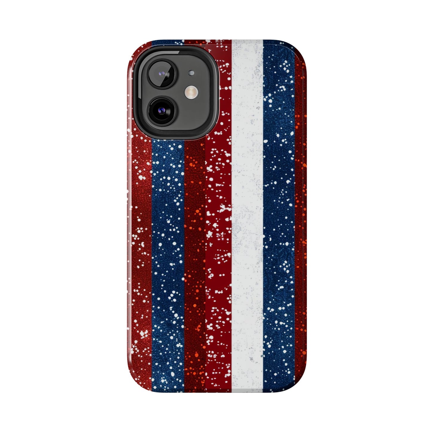 Patriotic Glitter Tough Phone Case