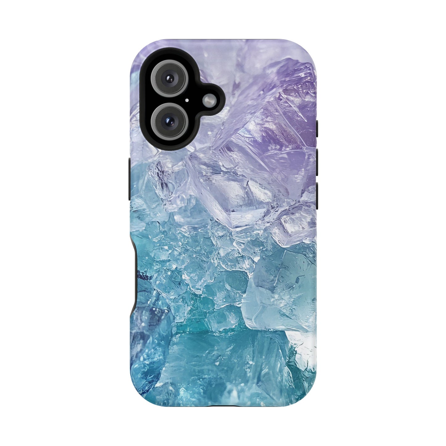 Crystal-Patterned Impact-Resistant Phone Case | Stylish Protection for Adventurers