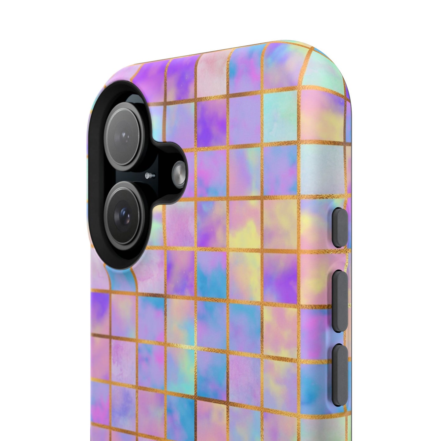 Colorful Mosaic Impact-Resistant Phone Case