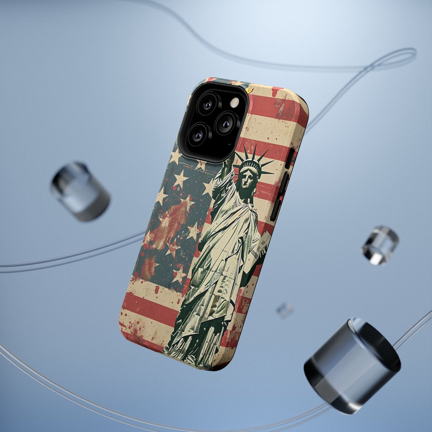 Liberty-Inspired Phone Case - Patriotic Design
