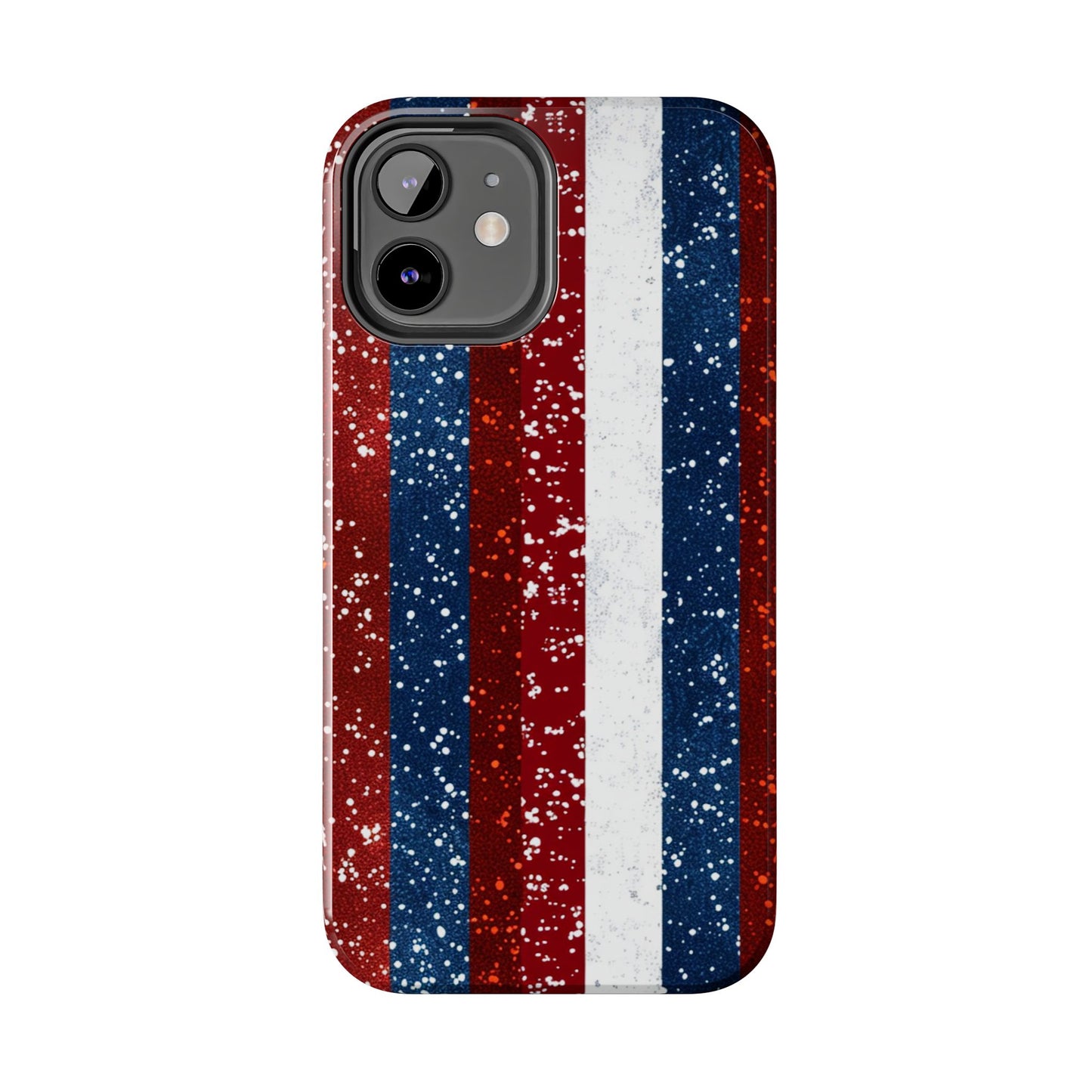Patriotic Glitter Tough Phone Case