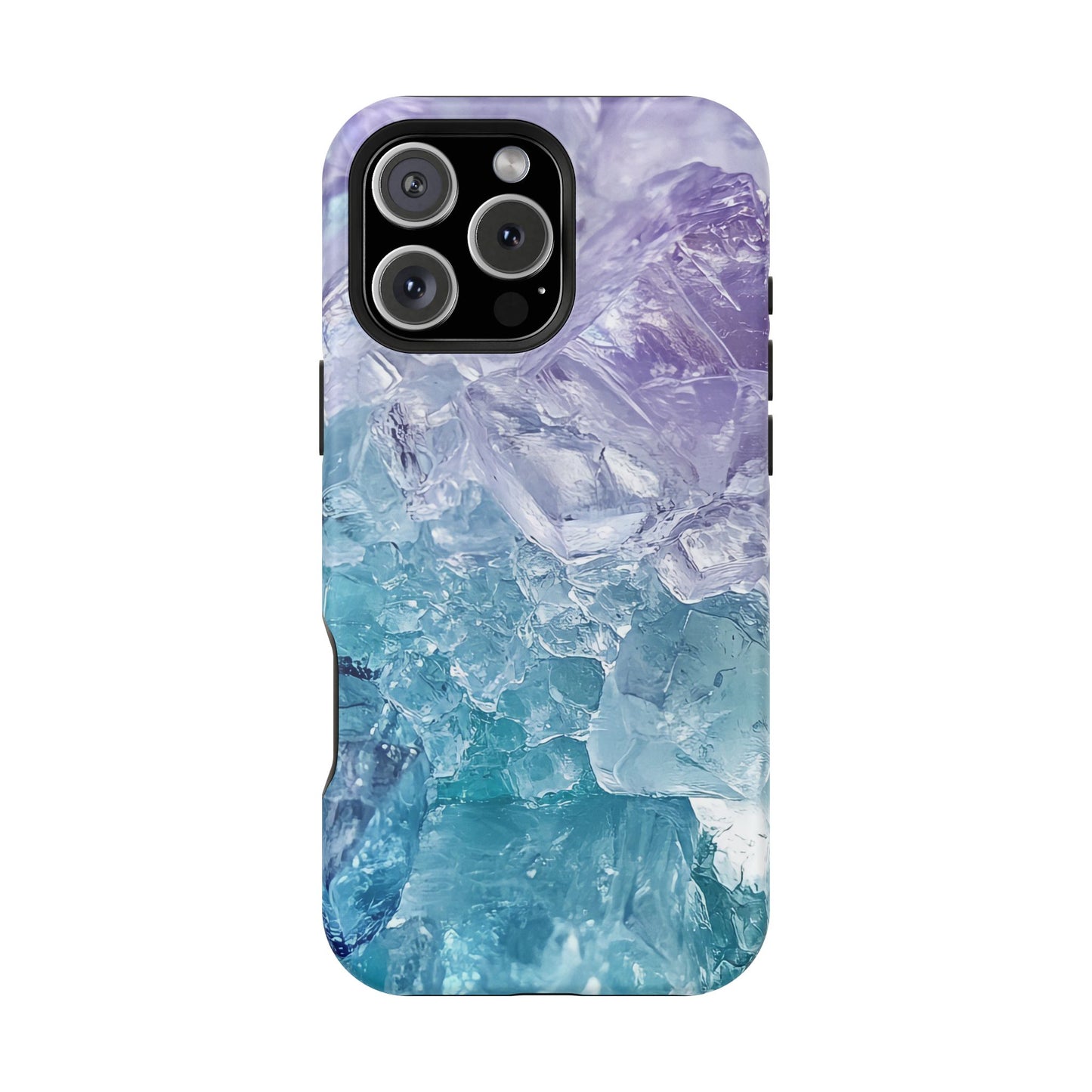 Crystal-Patterned Impact-Resistant Phone Case | Stylish Protection for Adventurers