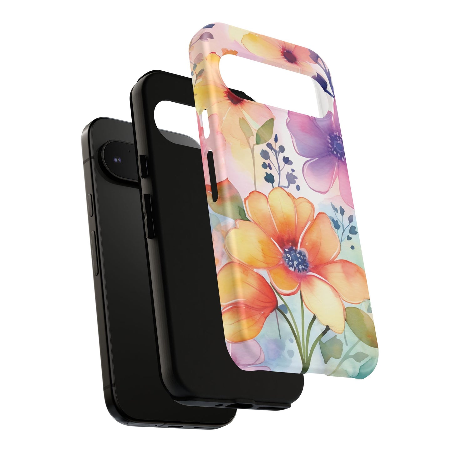 Floral Tough Case for Google Pixel- theme 1