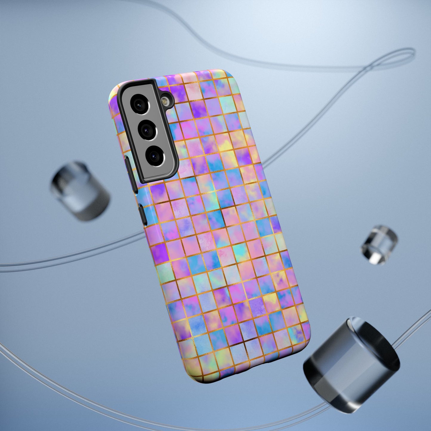 Colorful Mosaic Impact-Resistant Phone Case