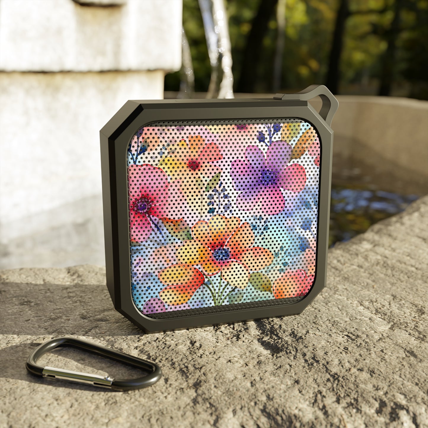 Floral Bluetooth Speaker, Portable Music Player