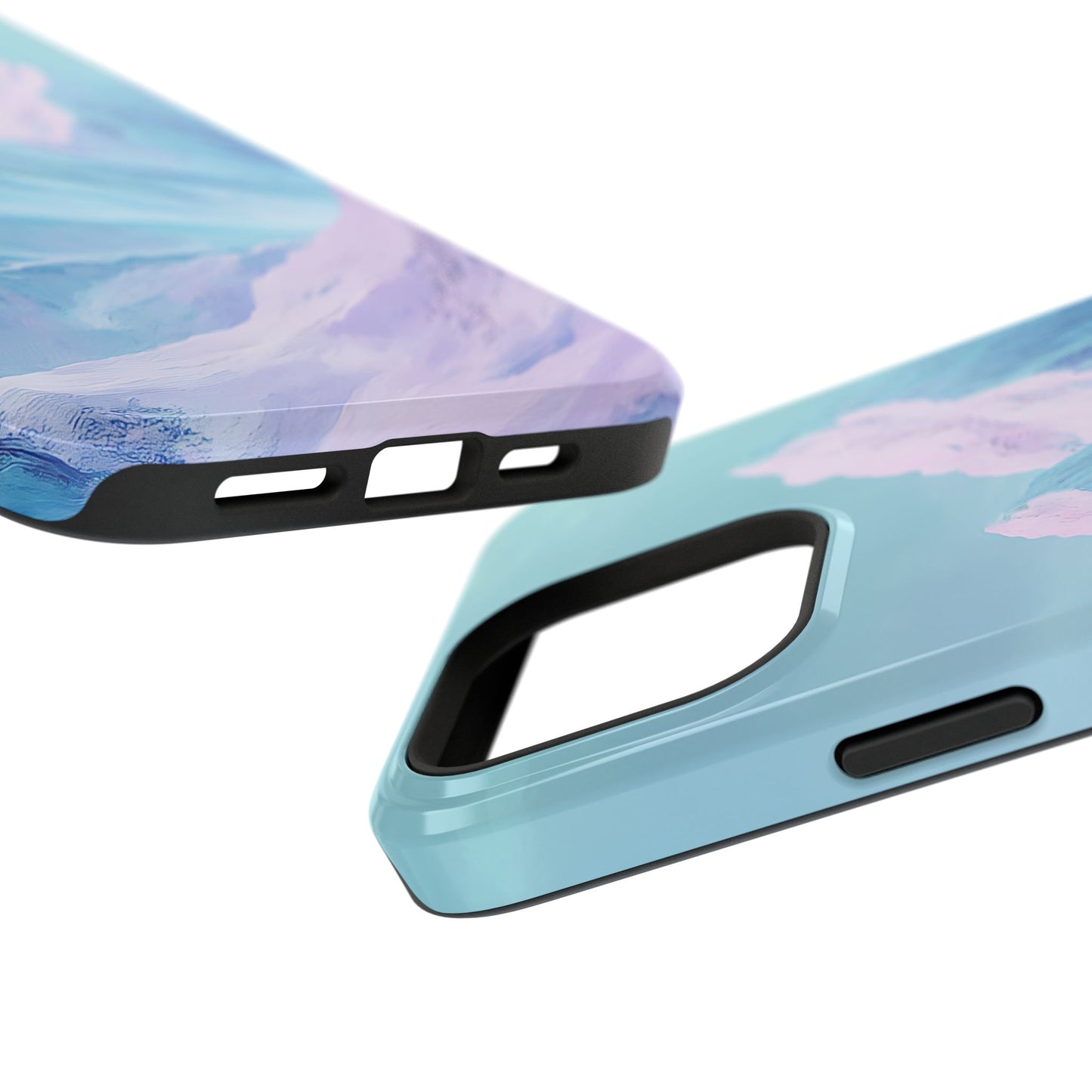 Mountain Landscape Phone Case - Impact-Resistant Protection for Nature Lovers