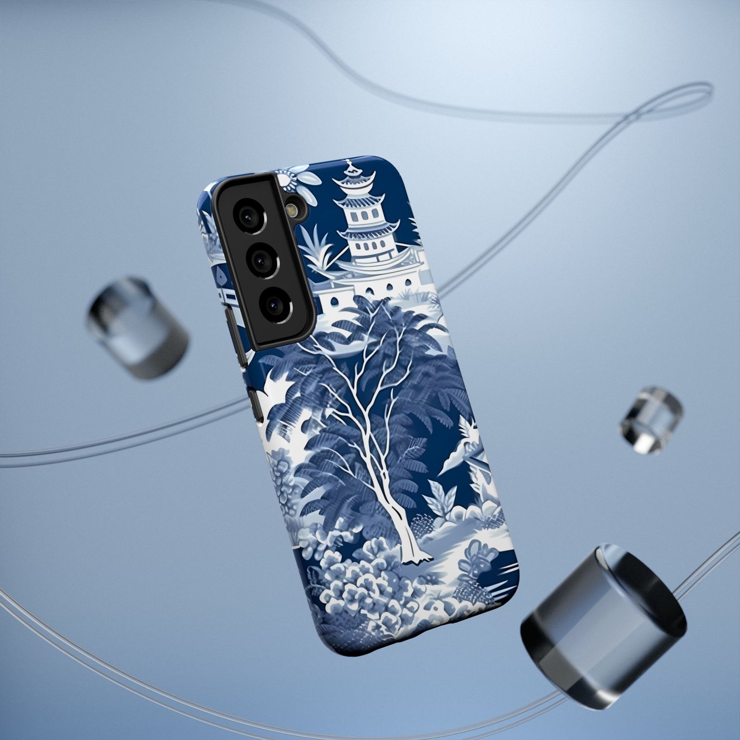 Elegant Blue Landscape Phone Case